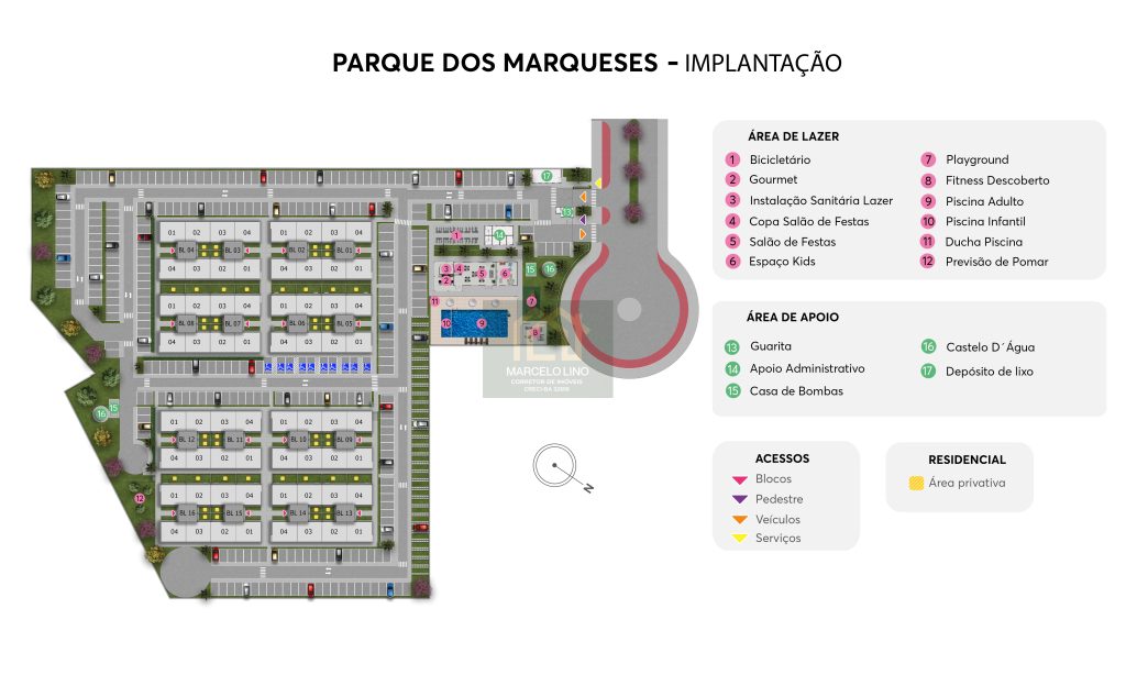 PARQUE DOS MARQUESES (Cidade Sete Sóis – Paralela) – Apartamento – Residencial – Na Planta – Empreendimento MRV