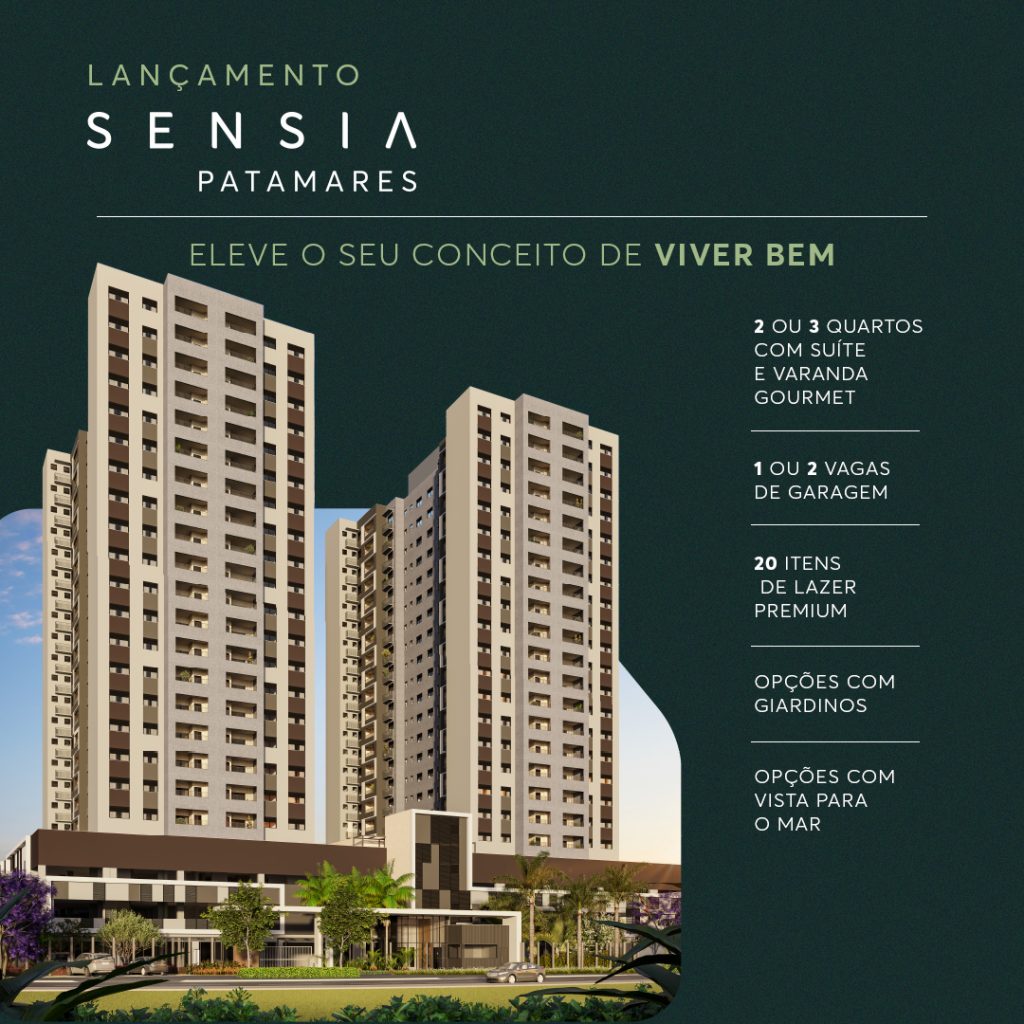 SENSIA PATAMARES (Piatã) – Apartamento – Residencial – Em Construção – Empreendimento SENSIA SENSIA PATAMARES (Piatã) – Apartamento – Residencial – Em Construção – Empreendimento SENSIA