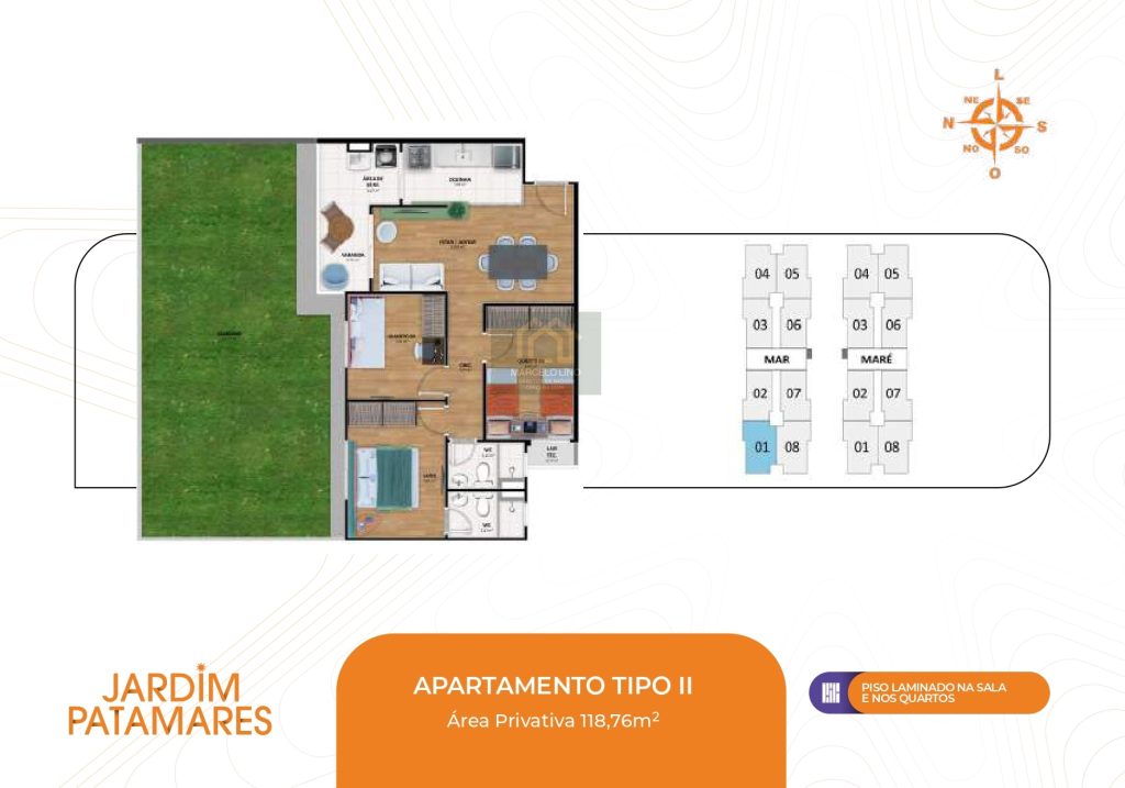 JARDIM PATAMARES (Piatã) – Apartamento – Residencial – Em Construção – Empreendimento STANZA