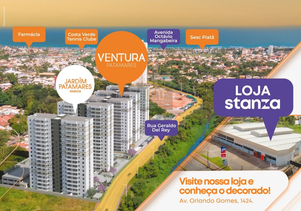 VENTURA PATAMARES (Piatã) – Apartamento – Residencial – Em Construção – Empreendimento STANZA