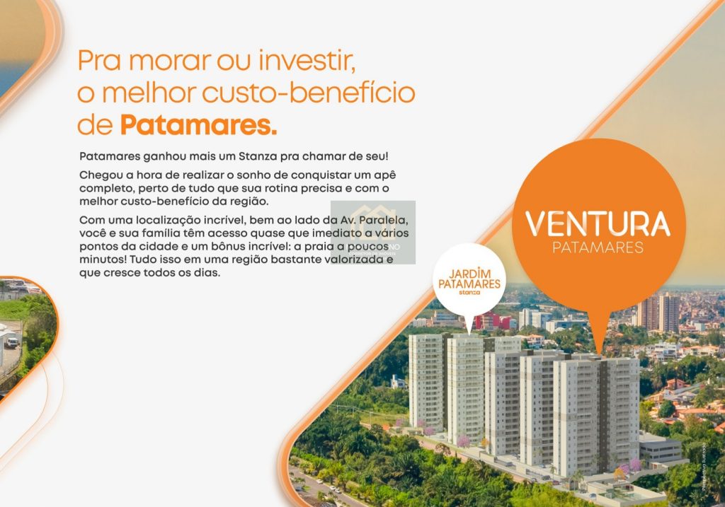VENTURA PATAMARES (Piatã) – Apartamento – Residencial – Em Construção – Empreendimento STANZA