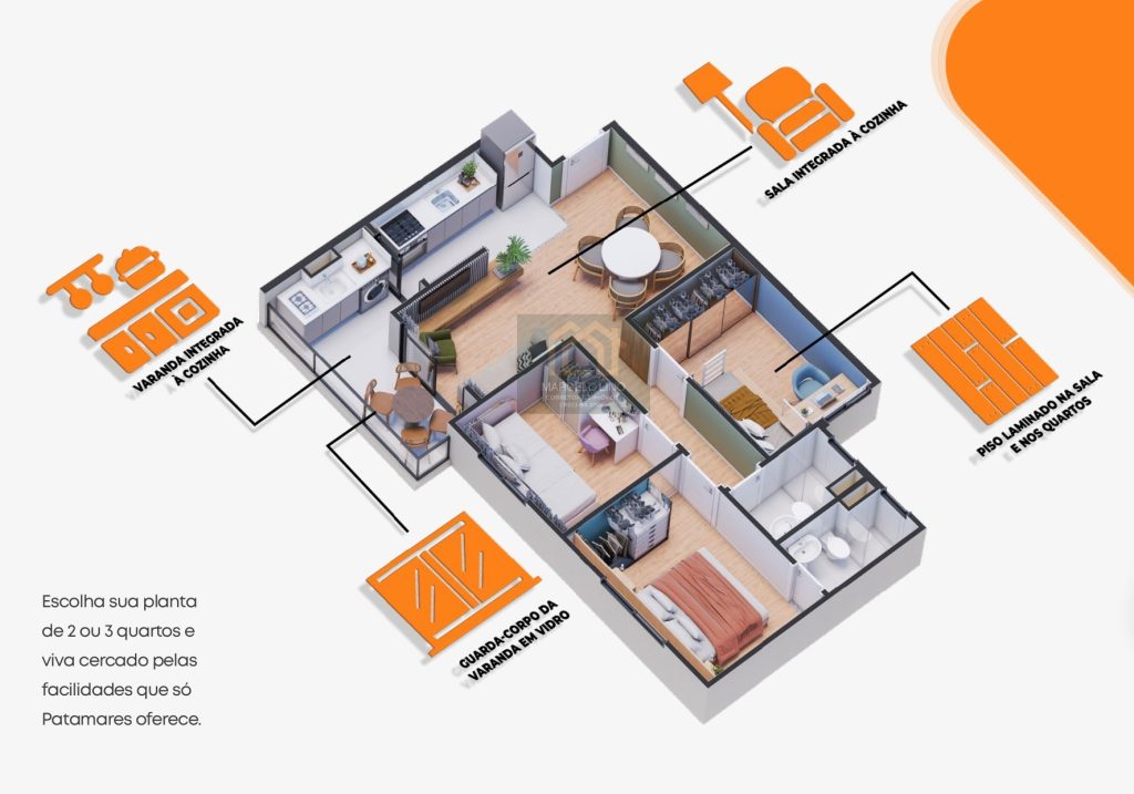 VENTURA PATAMARES (Piatã) – Apartamento – Residencial – Em Construção – Empreendimento STANZA