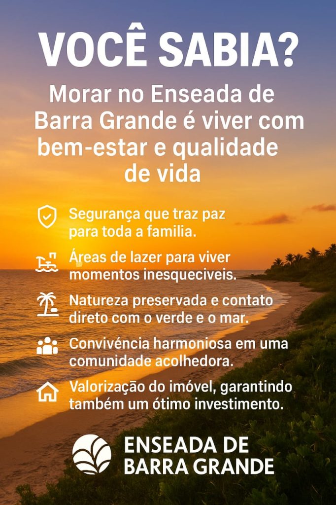 TERRENO EXCLUSIVO À VENDA | CONDOMÍNIO ENSEADA BARRA GRANDE | Seu Refúgio na Ilha – Vera Cruz/BA