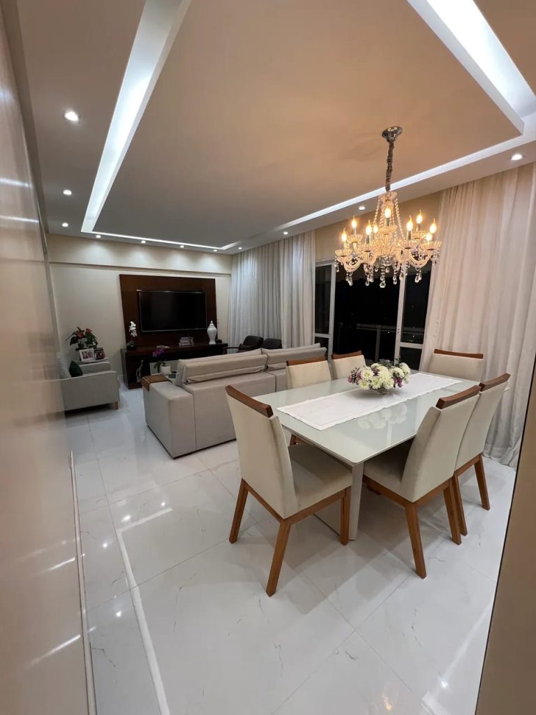 APARTAMENTO Á VENDA | 4/4 COM 2 SUÍTES | VARANDA GOURMET | 123m² | 2 VAGAS COBERTAS | Horto Bela Vista